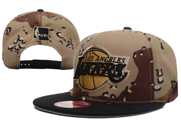 NBA Los Angeles Lakers NE Snapback Hat #130